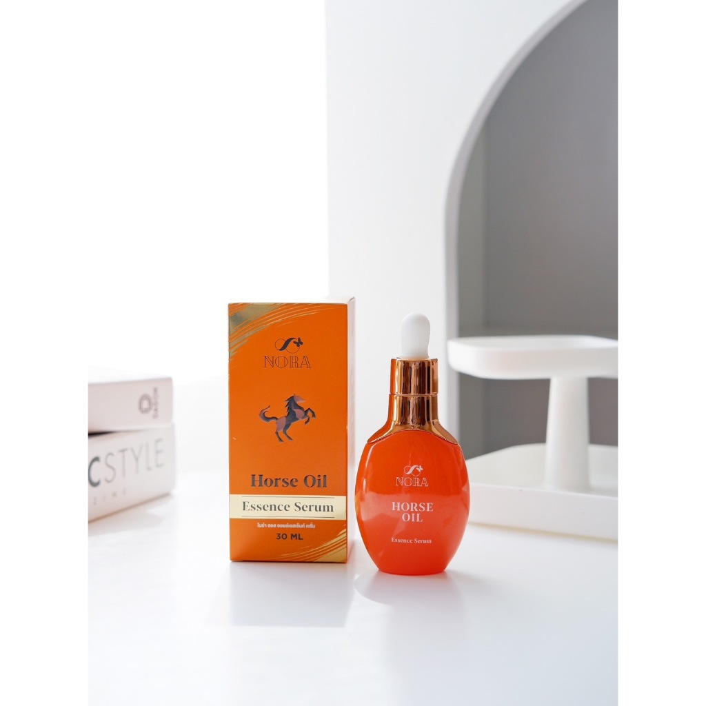 NORA Horse Oil Essence Serum เซรั่มน้ำมันม้า