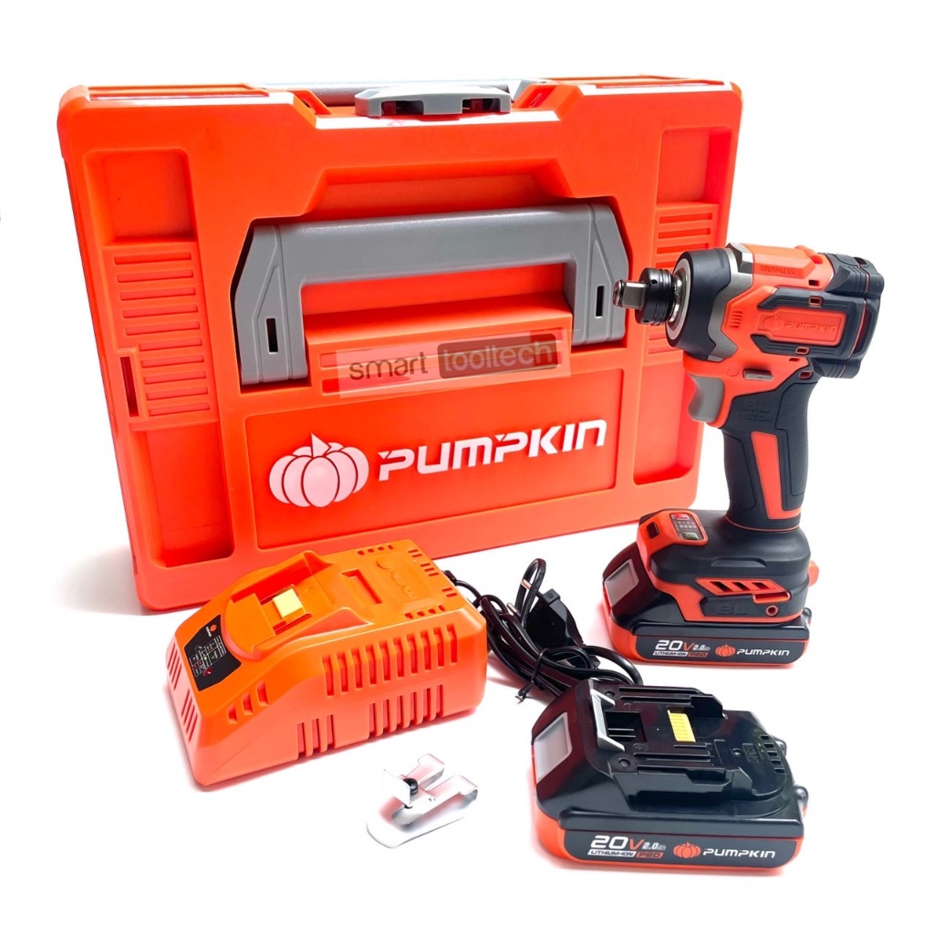 🔥พร้อมส่ง ประกันศูนย์🔥 สว่านไขควงกระแทกไร้สาย 20V Pumpkin 50261 ( INF-23IDIWCB-202K ) สว่านไขควง