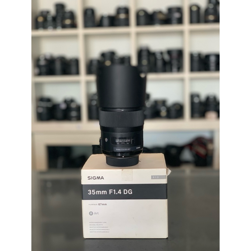Sigma 35mm F1.4 DG ครบกล่อง for Nikon