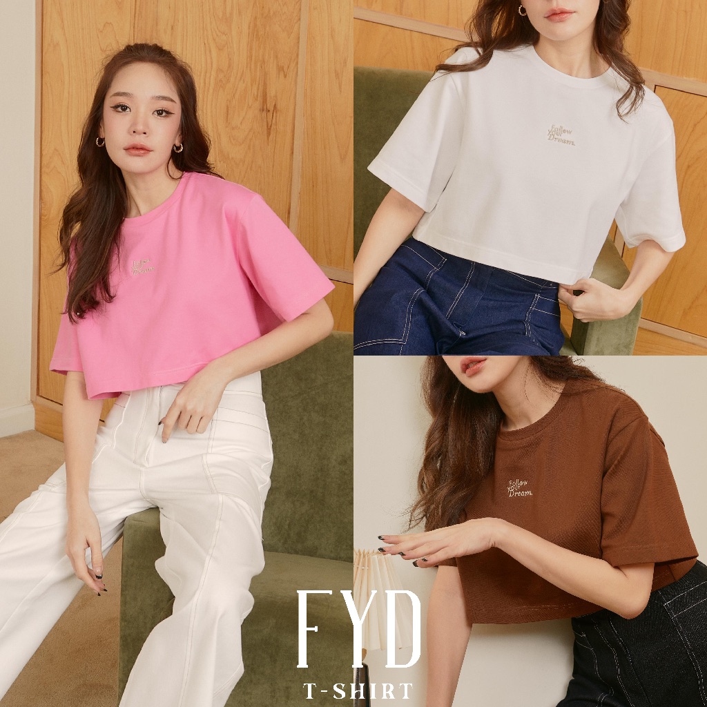 TheBlancPale : FYD crop t-shirt