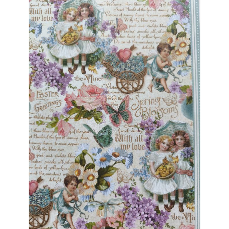 paper scrapbook sweet sentiment กระดาษลายหน้าหลัง