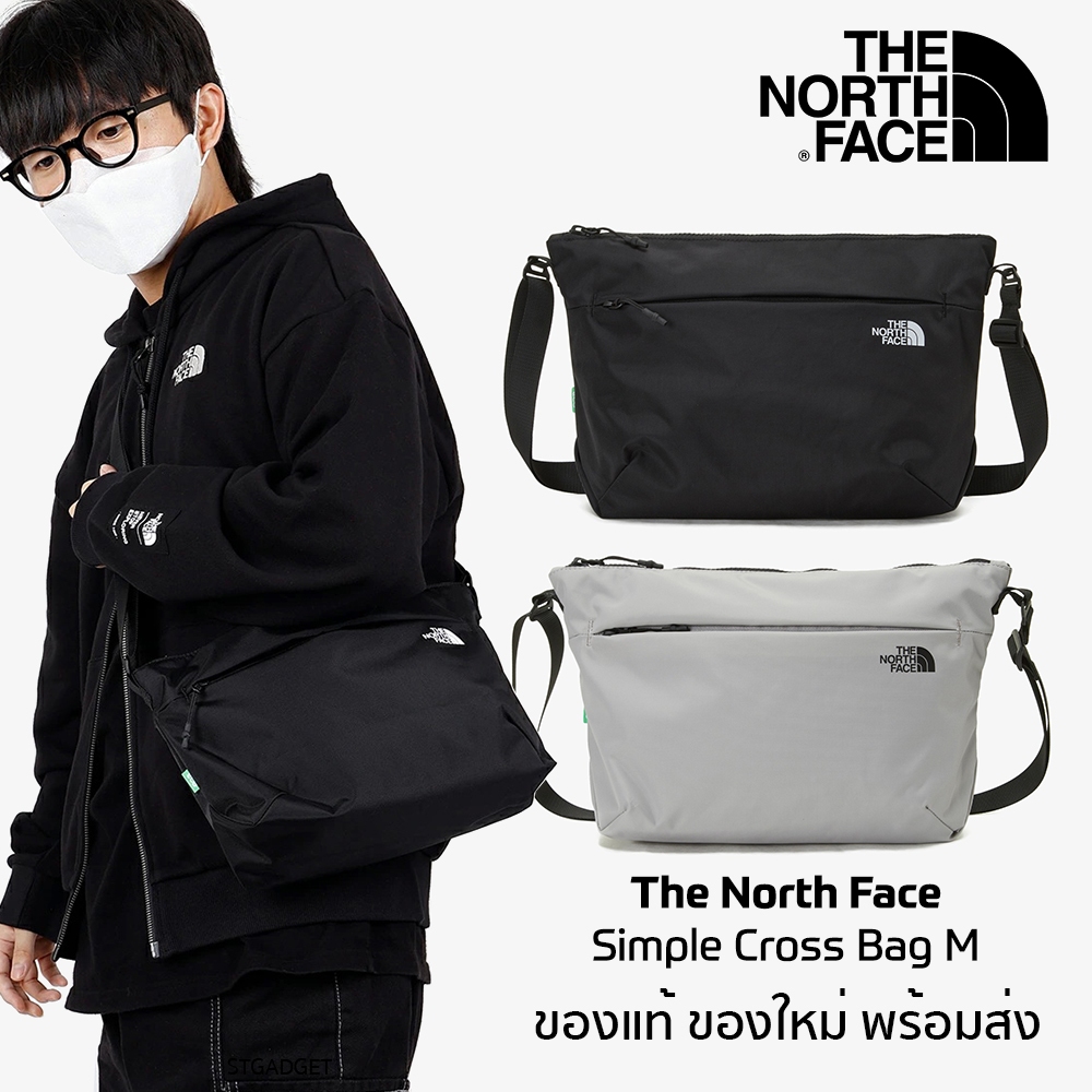กระเป๋าสะพายข้าง The North Face รุ่น SIMPLE CROSS BAG M ของใหม่ ของแท้ พร้อมส่งจากไทย
