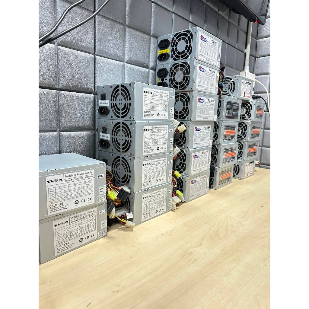 POWER SUPPLY (PSU)300W 550w 600W คละยี่ห้อ มือสอง ใช้งานได้ปกติ