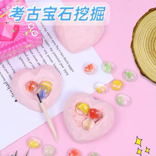 พร้อมส่ง ของเล่นขุดหาพลอย ของเล่นจำลอง