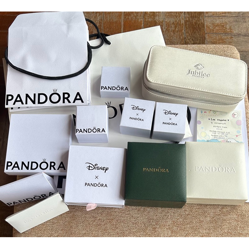 กล่องกำไล อุปกรณ์ทำความสะอาด pandora & jubilee