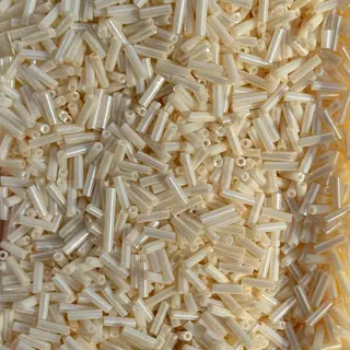 ลูกปัดข้อปล้องยาว ลูกปัดท่อ 6 มิล 10 กรัม diy