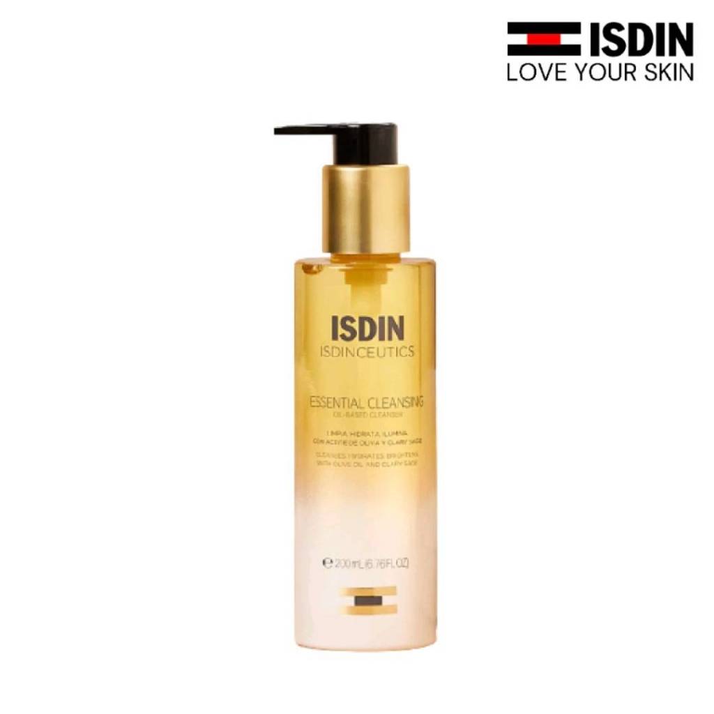 ISDIN ISDINCEUTICS ESSENTIAL CLEANSING คลีนซิ่งออยล์ ตัวช่วยทำความสะอาดผิวล้ำลึก ฟื้นบำรุงผิวอย่างอ่อนโยน