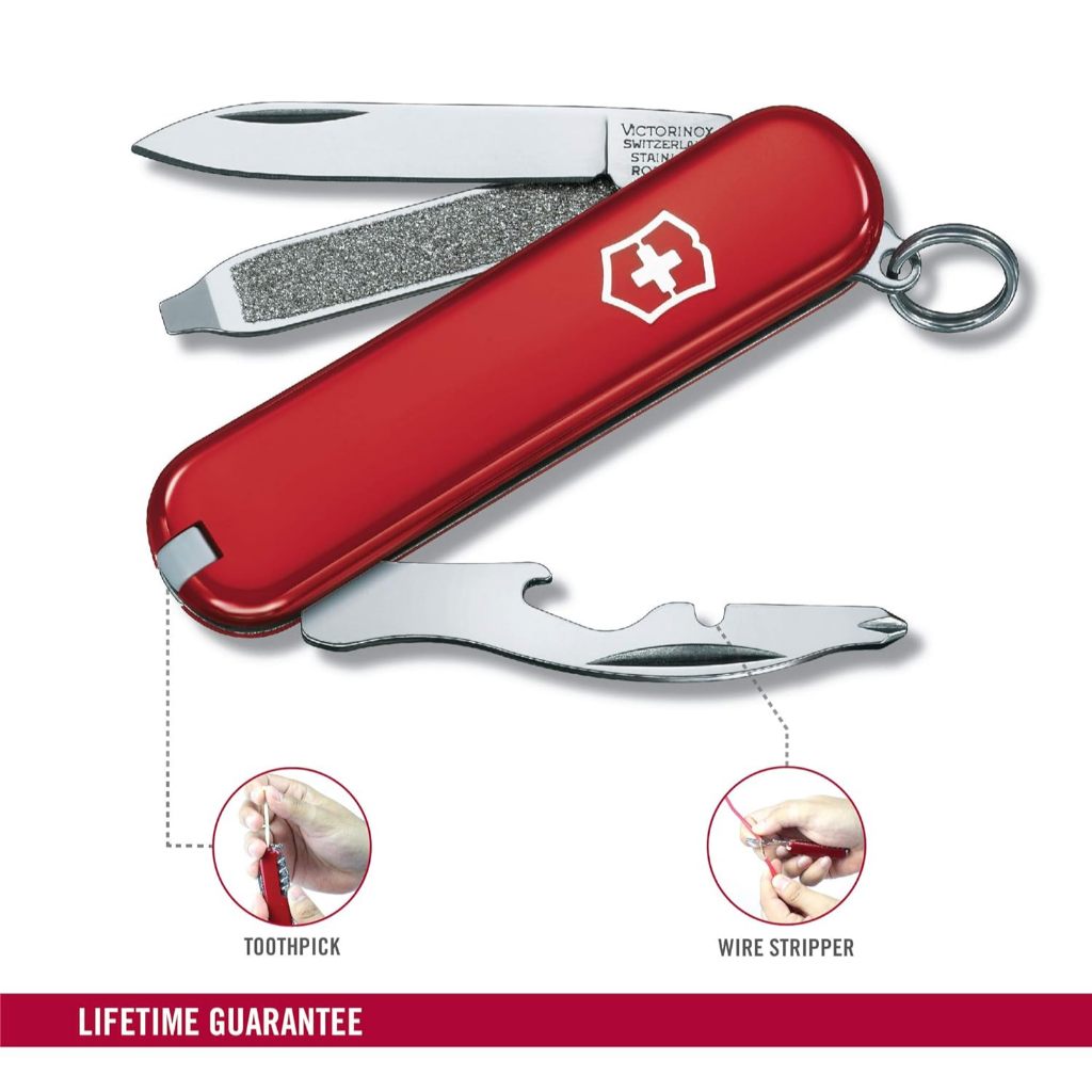 VICTORINOX Rally Small Pocket Knife with Magnetic Screwdriver (0.6163) มีดพับ ตั้งแคมป์ เดินป่า — صورة 7