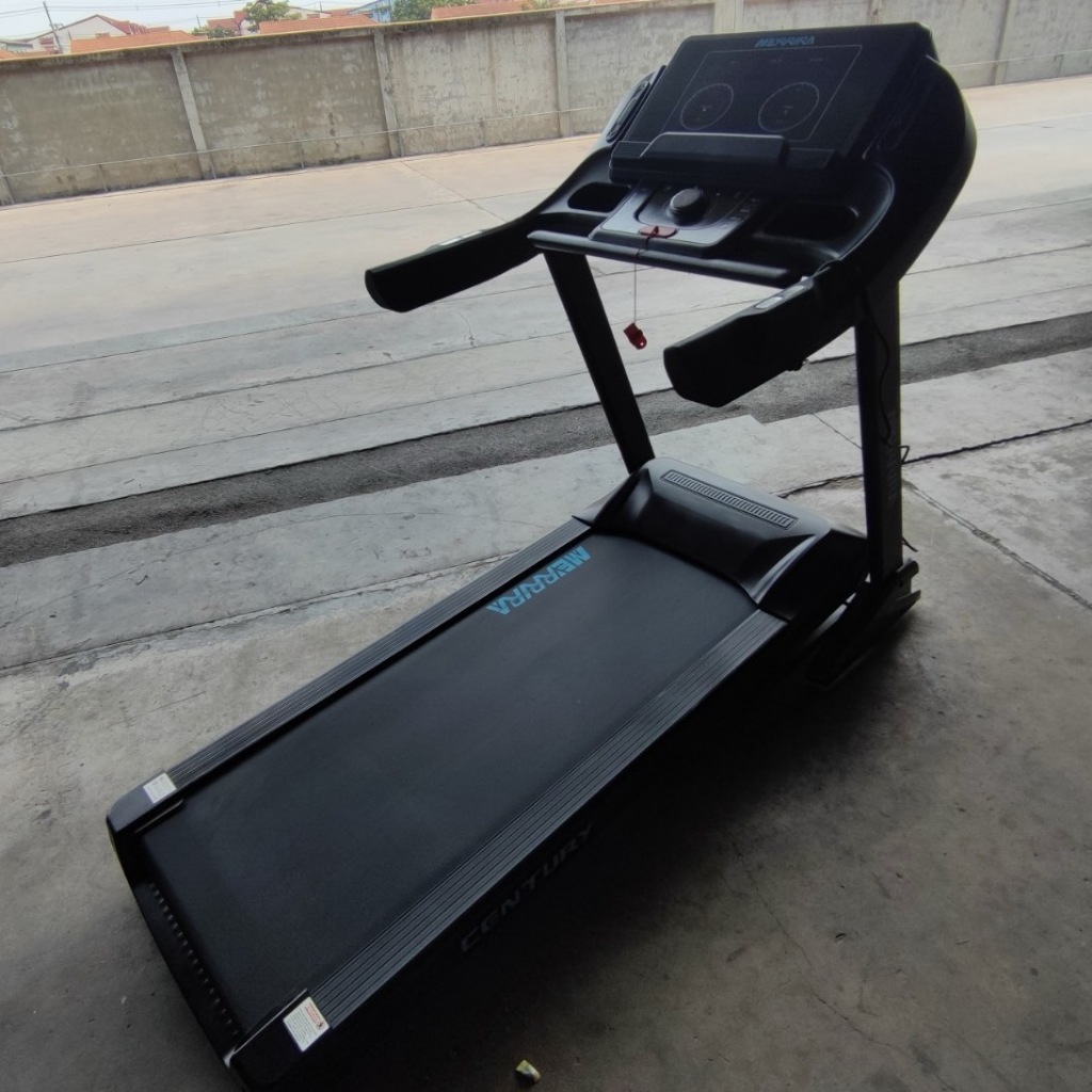 [ลดล้างสต๊อก] (จัดส่งเฉพาะกทม) MERRIRA ลู่วิ่งไฟฟ้า 5 แรงม้า รุ่น MX-1000 สายพานกว้าง 58 ซม. (ไม่รับ