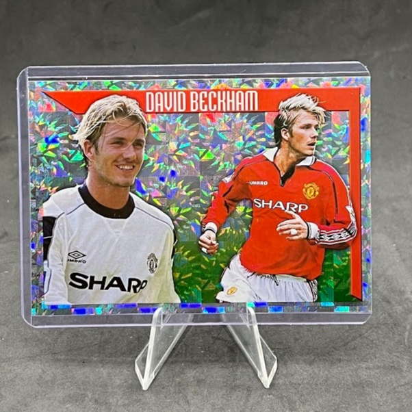 การ์ดนักฟุตบอล Merlin Premier League 2000 Football Sticker / David Beckham Manchester United +FREE G