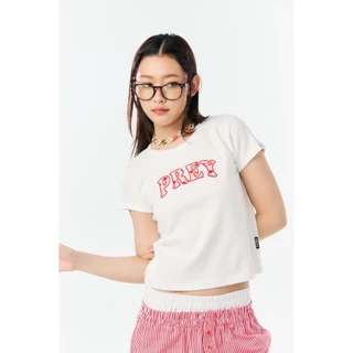 (พร้อมส่ง)prey เสื้อยืด summer logo babytee