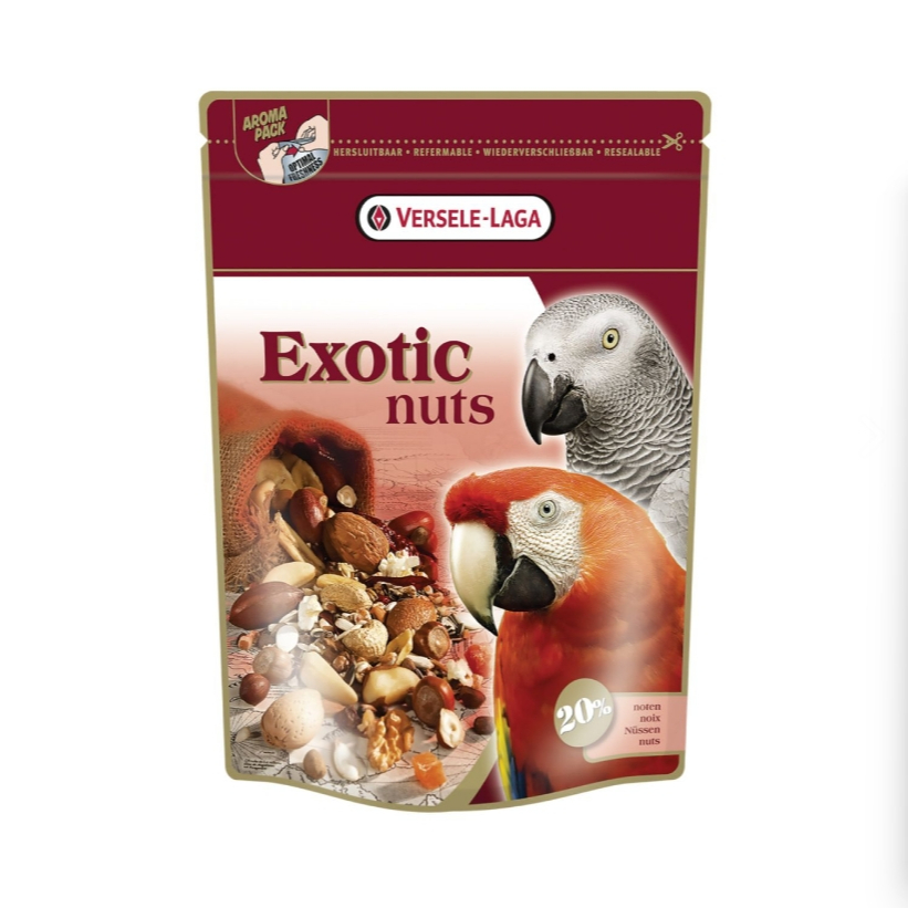 Prestige Parrots Exotic Nuts Mix 750g.ขนมนก เพรสทีจ รสถั่ว