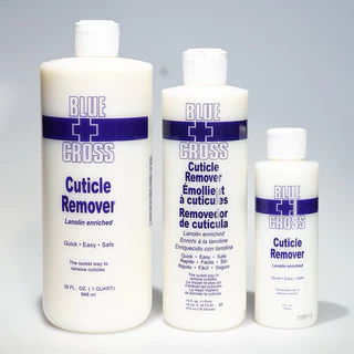น้ำยาตัดหนังนิ่ม น้ำยาหนังนิ่มBLUE CROSS Cuticle remover ขนาด30ml. 17ml.และ 473ml.