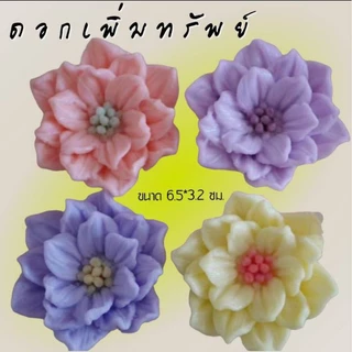 แม่พิมพ์ฟองดอง สำหรับทำขนม อาลัว สัมปันนี ขนมต่างๆ รูป ดอกเพิ่มทรัพย์