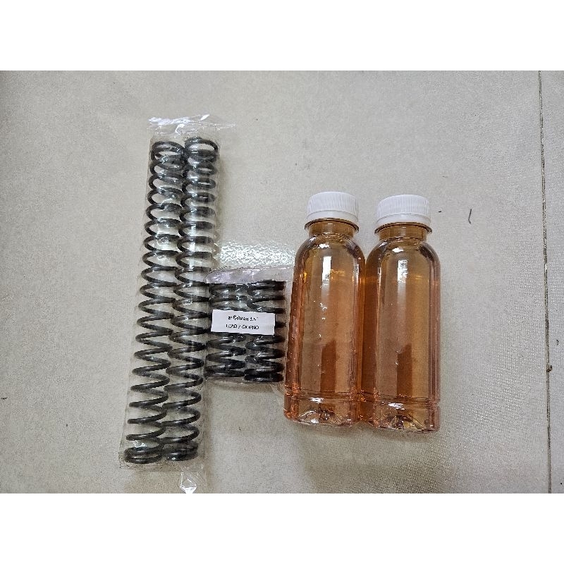 ชุดโหลดโช้คหน้า 1.5-2.0 นิ้ว ใส่ตรงรุ่น Lead/Giorno พร้อมน้ำมันโช้ค Motul 20w