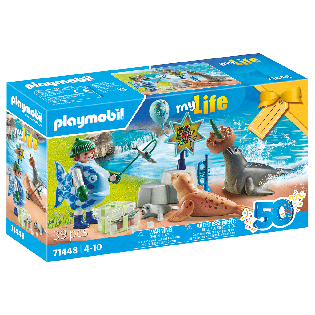 Playmobil 71448 50th Anniversary Keeper with Animals 50 ปี ชุดของขวัญ ผู้ดูแลกับสัตว์