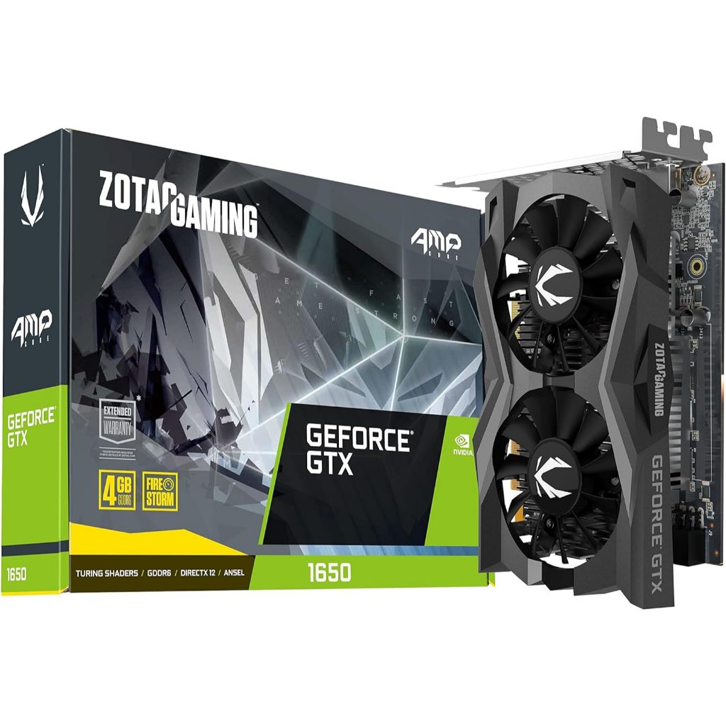 ZOTAC GAMING AMP GTX1650 4GB OC EDITION