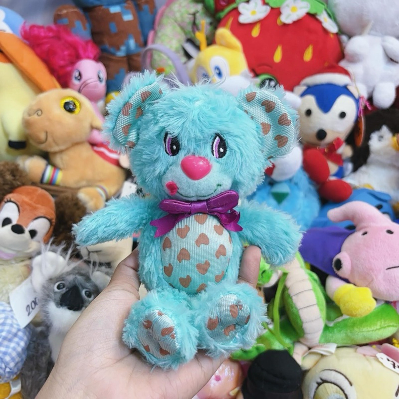 ตุ๊กตาหมียัมยัม หมีสีฟ้าทะเล Yumyums Bear Plush