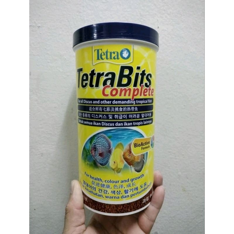 Tetra Bits Complete อาหารปลาปอมปาดัวร์ ขนาด 300กรัม.