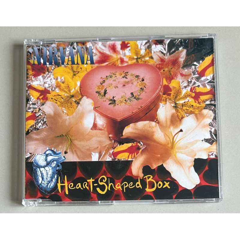 ซีดีซิงเกิ้ล ของแท้ ลิขสิทธิ์ มือ 2 สภาพดี...ราคา 350 บาท “Nirvana” ซิงเกิ้ล "Heart-Shaped Box"Made In EC