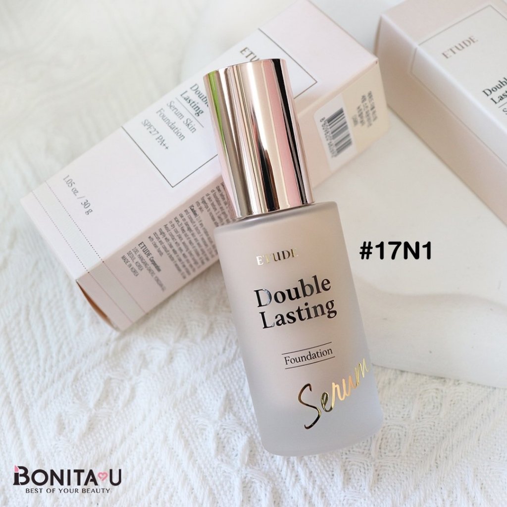 ⚡️ส่งทันที⚡️ Etude House Double Lasting Serum Skin Foundation SPF27 PA++ 30 g. รองพื้น