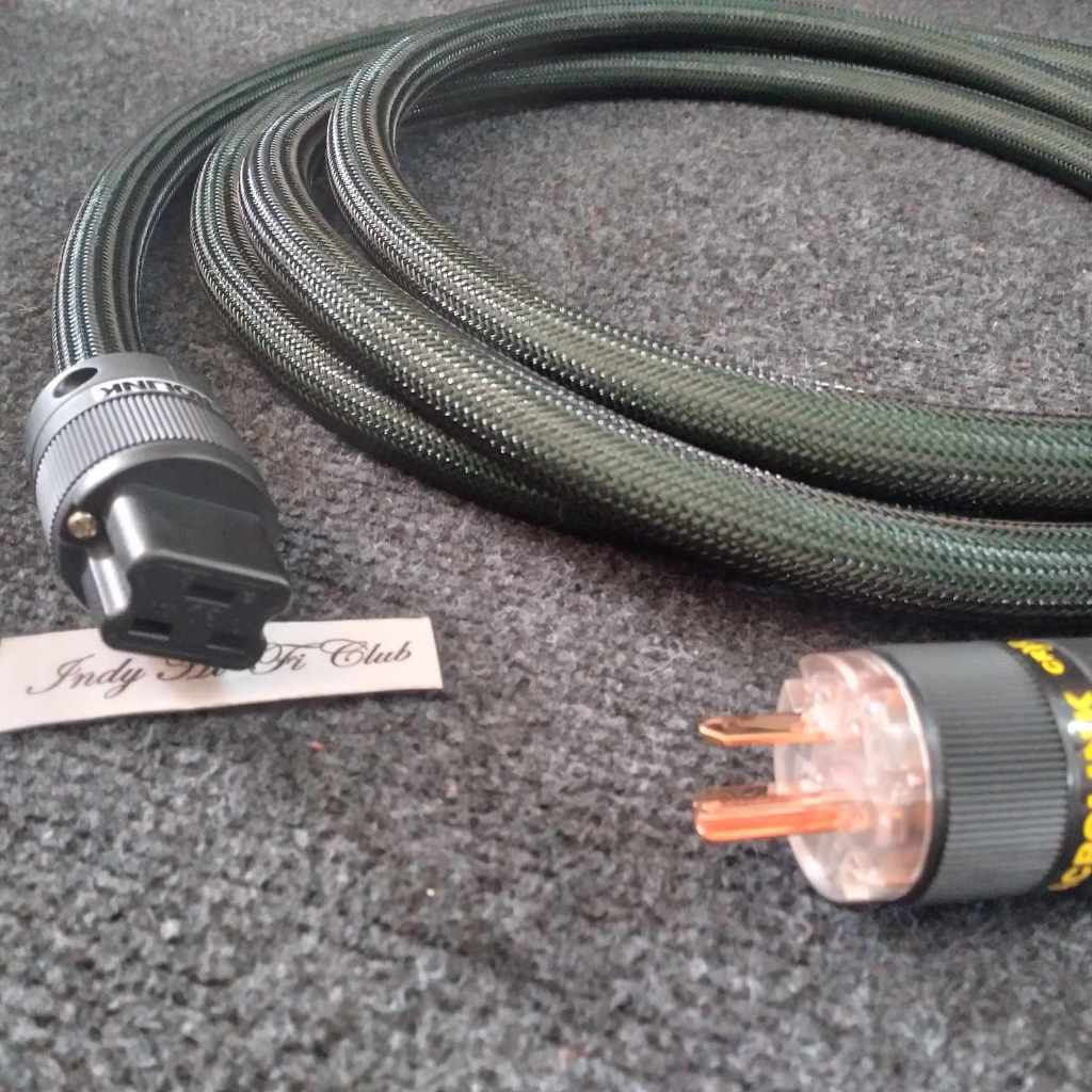 สายไฟจอมพลัง Hulk มีชิลด์ถักหุ้มตลอดเส้น หัว+ท้าย Acrolink 20 Amp (C19)