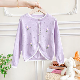พร้อมส่งในไทย เสื้อคาร์ดิแกนกันหนาว เสื้อคลุมเด็กไหมพรมเด็ก ขนาด90-160 ผ้าถัก สําหรับเด็กผู้ชาย และเด็กผู้หญิง