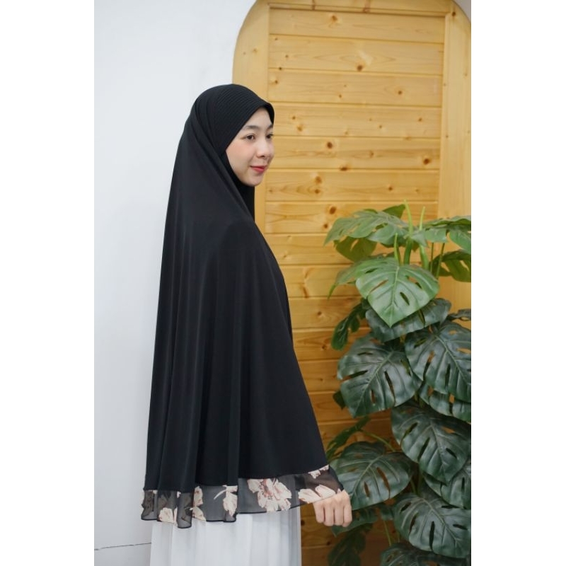 ฮีญาบสวมสำเร็จ แบบยาว