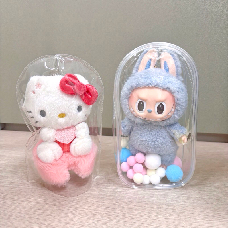 กระเป๋าใส่ลาบูบู้ กระเป๋า PVC ซองใสลาบูบู้ Labubu/ Bao-ao พร้อมส่งจากไทย