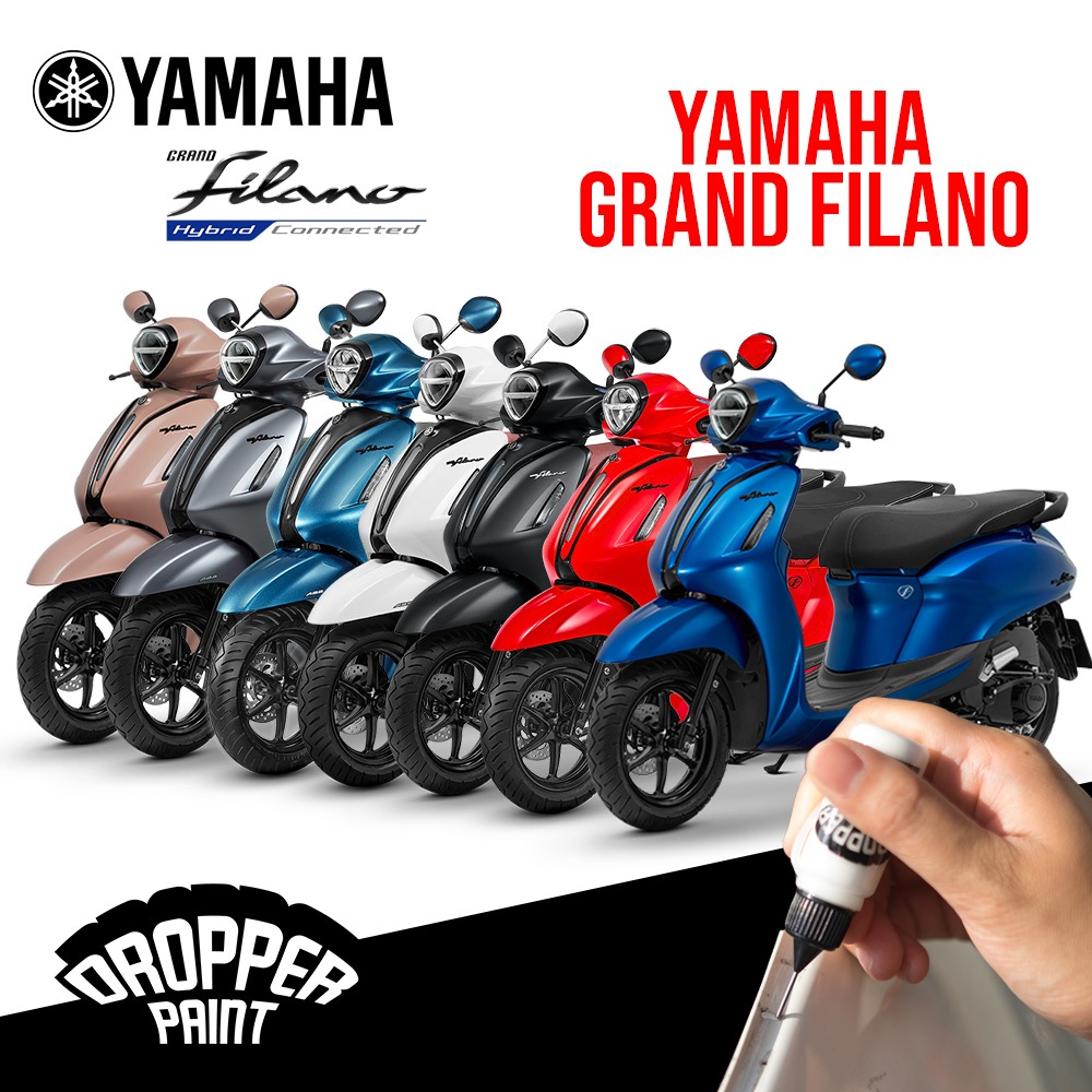 สีแต้ม Yamaha Grand Filano สีแต้มยามาฮ่า ซ่อมสีเฉพาะจุด ขวดหัวเข็ม ใช้งานง่าย ราคาถูกที่สุด!!!