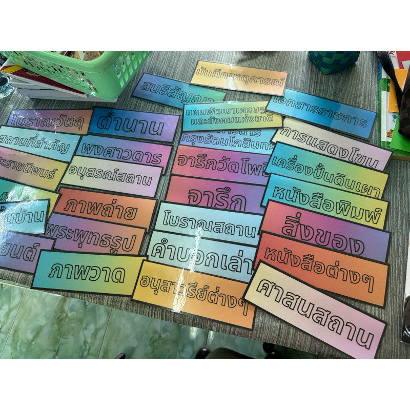 ชุด บัตรคำหลักฐานทางประวัติศาสตร์💥สื่อการสอนสังคม สื่อการสอนทำมือ💥สื่อ ประวัติศาสตร์ นวัตกรรม บัตรคำ