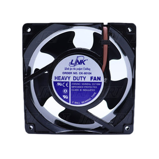 LINK รุ่น CK-8014 FAN พัดลมระบายอากาศพร้อมหน้ากาก ขนาด 4 นิ้ว 220V
