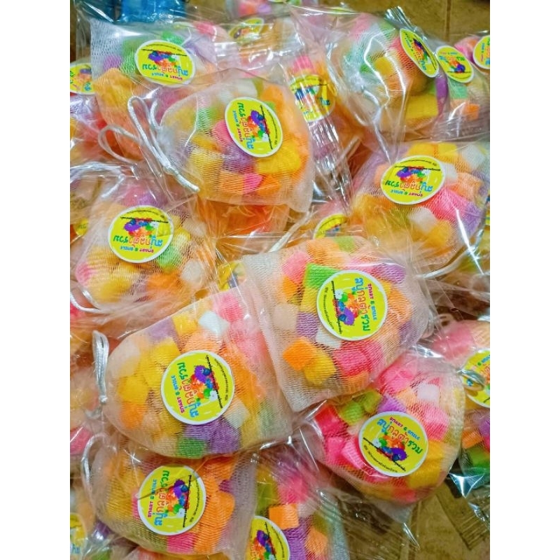 สบู่กลูต้ารวม ลูกเต๋า ขนาด100g. (แถมฟรี ถุงตีฟอง)