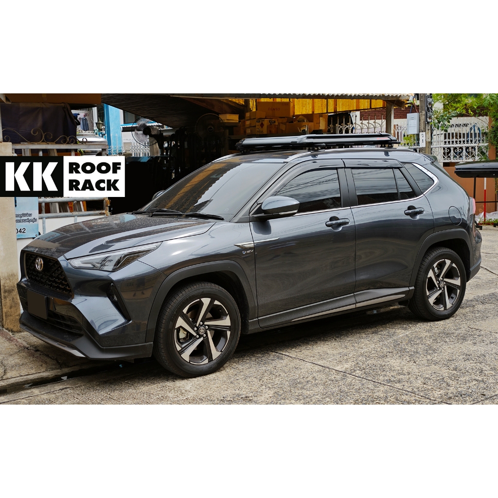 แร็คหลังคา ถาดอลูมิเนียม Carryboy + KK Toyota Yaris Cross ไม่เจาะรถ ของใหม่ [FX-0M] - รูปที่ 4