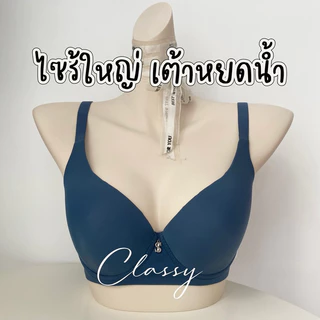 เสื้อในไซร้ใหญ่ sister hood 892 มีโครง ทรงเต้าหยดน้ำ เรียบสวย เก็บทรงเก็บเนื้อ รอบตัวไร้ขอบ