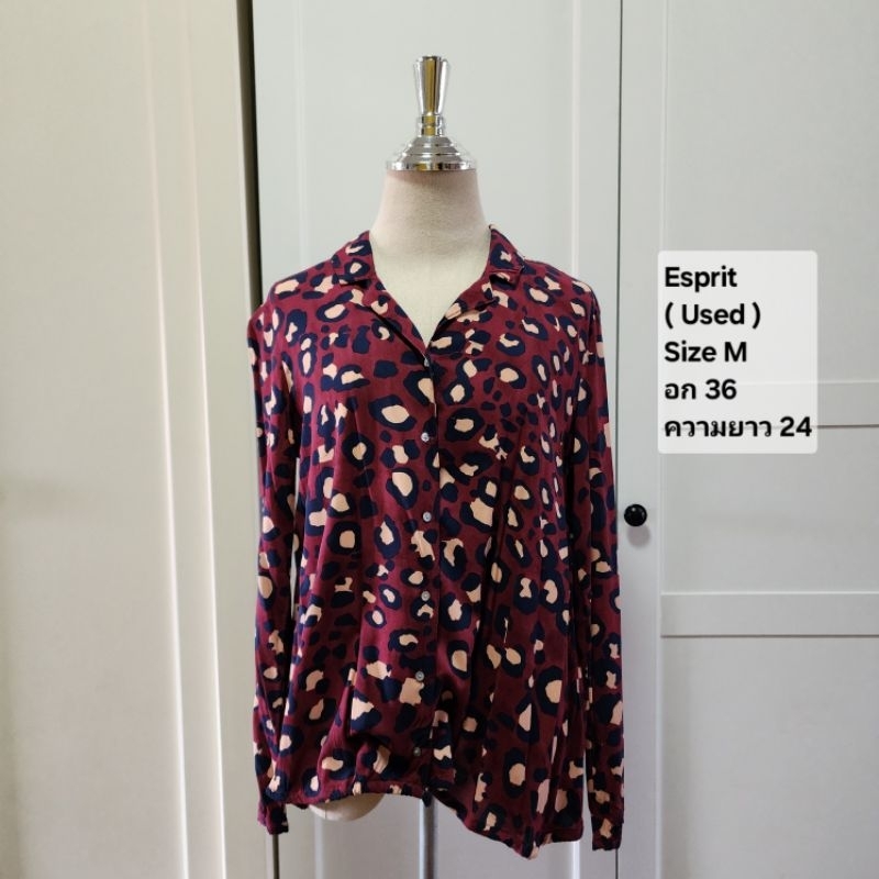 (Used like new) Esprit Size M (36-24) เสื้อเอสปรี US36