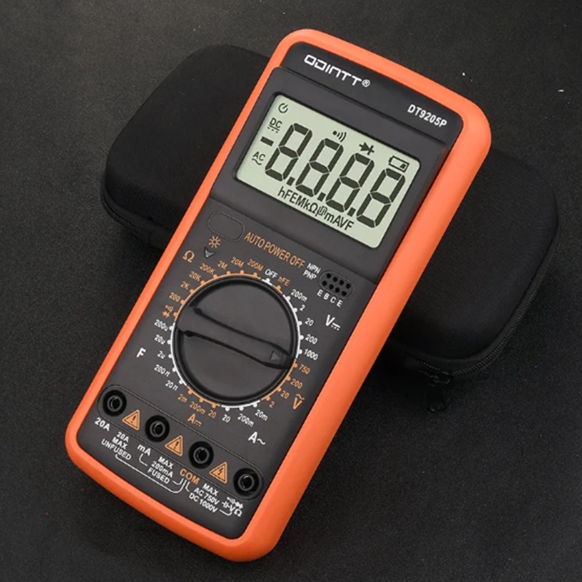 Digital Multimeter ดิจิตอลมัลติมิเตอร์ รุ่น ดิจิตอล DT9205A มัลติมิเตอร์ มิเตอร์วัดไฟ โวลต์มิเตอร์