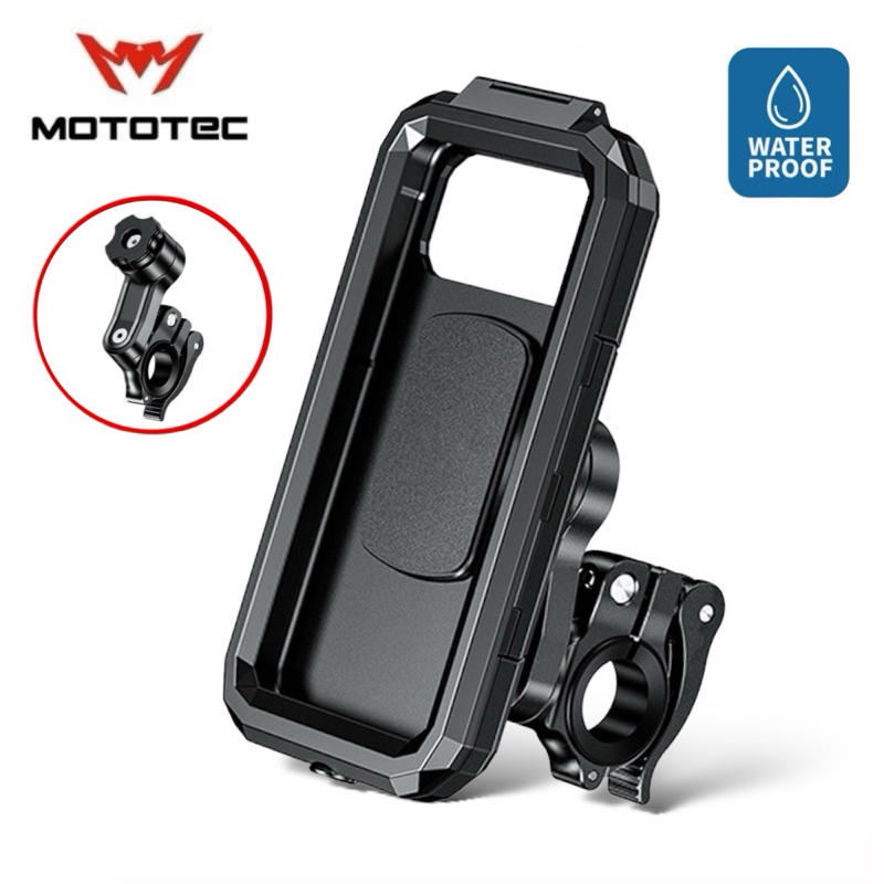 MOTOTEC PUSH LOCK MT-PL02 WATERPROOF ที่จับมือถือ ที่ใส่โทรศัพท์มือถือกันน้ำ แบบปลดเร็ว ที่ยึดโทรศัพ