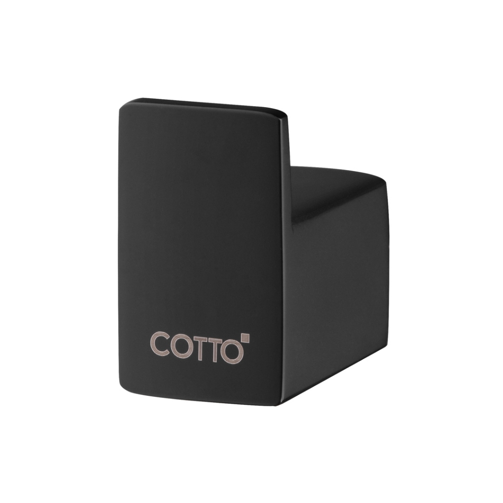 COTTO CT0331#BL(HM) ขอแขวนผ้า สีดำ รุ่น เอวา
