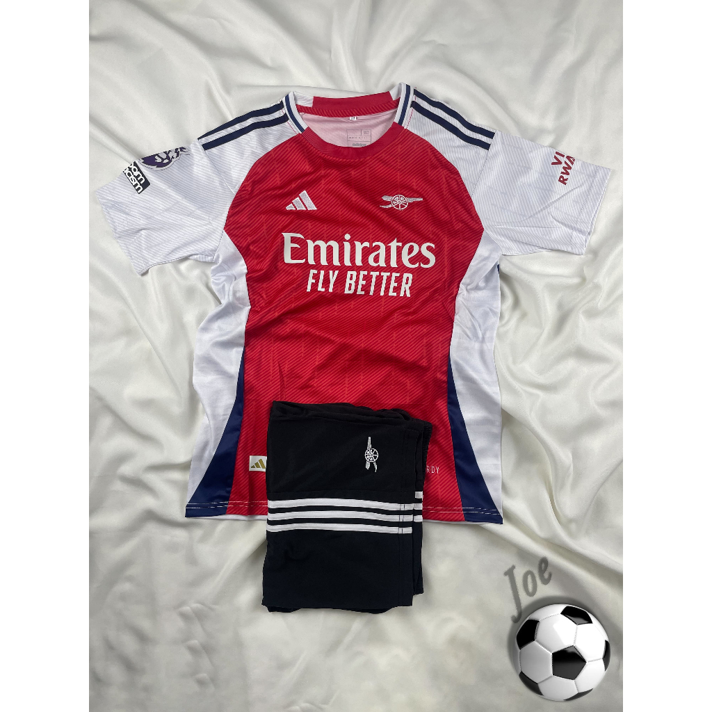 [New Season] ชุดบอล ARS (Red, 2) เสื้อบอลและกางเกงบอลผู้ชาย ปี 2024-2025 ใหม่ล่าสุด