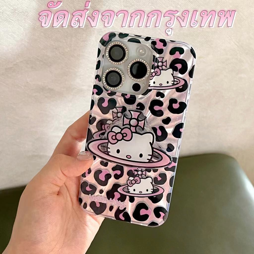 ส่งจากไทยใน24ชม. เคสไอโฟน 15 14 13 12 11 Pro Max เคส for iPhone 15 hello kitty พกง่ายๆ การป้องกันการตก Case