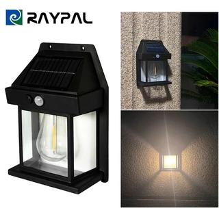 ไฟโซล่าเซลล์ ไฟสปอร์ตไลท์ LED โซล่าเซลล์สปอตไลท์ solar light IP65 กันน้ำและกันฟ้าผ่ เปิดปิดอัตโนมัติ