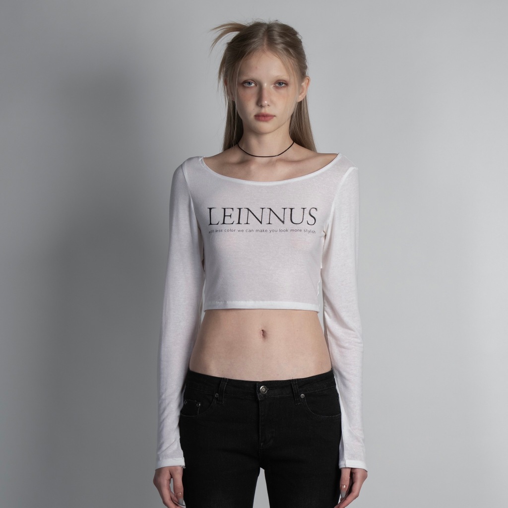 LEINNUS - Long Sleeve Crop Top (3 colors)