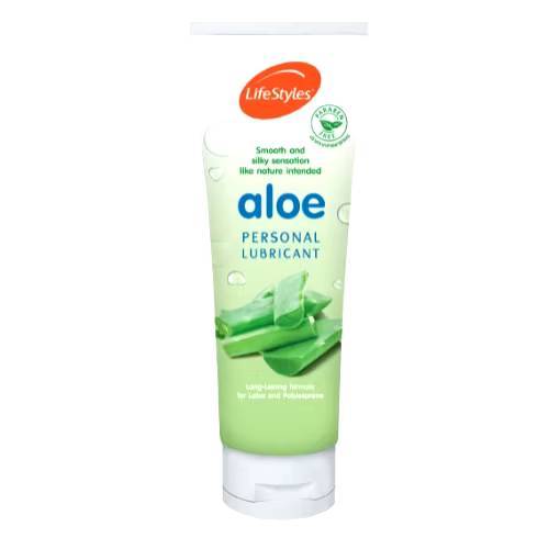 เจลหล่อลื่น สูตรน้ำ Lifestyles Aloe Gel บรรจุ 1 หลอด (ขนาด 50 ml)