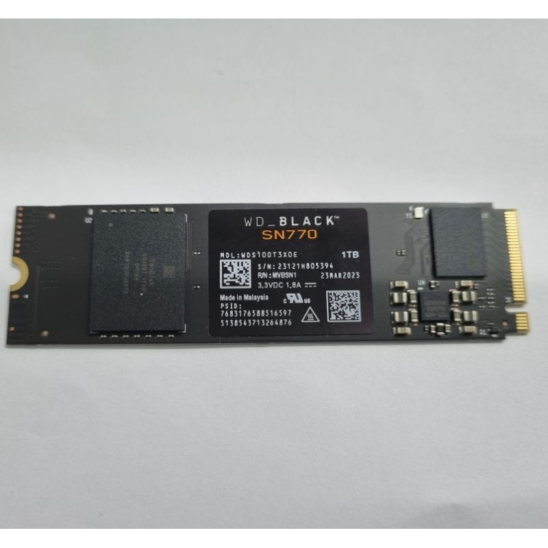 SSD WD BLACK M.2  1TB SN770 (มือสอง)