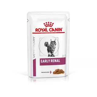 Royal Canin Early Renal Pouch 85 g บรรจุ 12 ซอง อาหารแมวโรคไต ระยะเริ่มต้น อาหารเปียกแมว