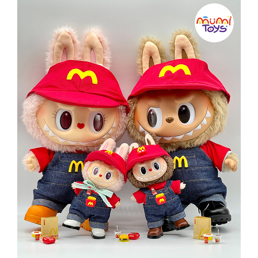 ชุด labubu พร้อมส่ง 1-2 วันถึง แม็ดโดนัล