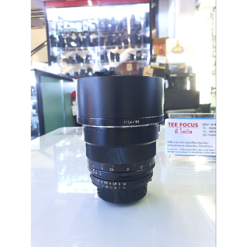 zeiss 85mm f1.4 zf.2
