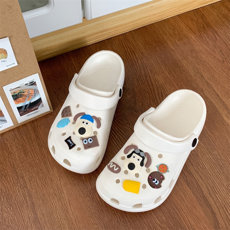 Walkon แนะนำ รองเท้าหัวโตแฟชั่น พร้อมตัวการ์ตูนน้องหมาหูยาว มี 2 สี ยางโคตรดีราคาโคตรถูก สั่งเลยของดีแบบนี้ไม่รีบสิ้นค้า