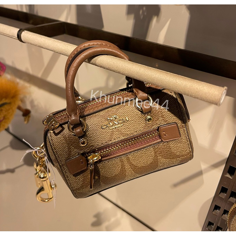 พร้อมส่ง 💼 พวงกุญแจ Coach กระเป๋าใส่เหรียญ EarPods AirPods มือ 1 ของแท้ 💯%